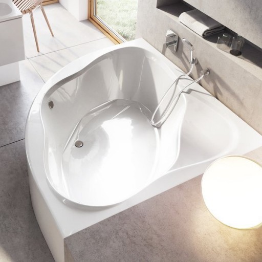 Ванна акриловая Ravak NewDay белая 150х150 см C661000000